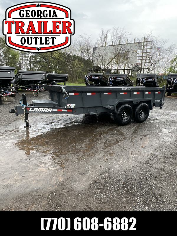 Dump Trailer Lamar 7 X 14 14k