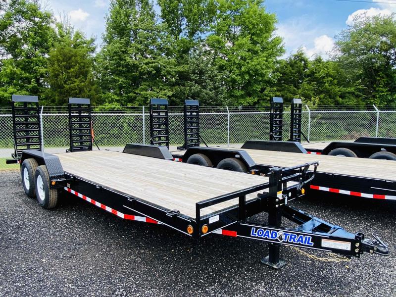 New 2021 Load Trail 7ft x 22ft 14k Tandem Axle Bumper Pull Car/Equipment Hauler (Black) New 2021 Load Trail 7ft x 22ft 14k Tandem Axle Bumper Pull Car/Equipment Hauler (Black)