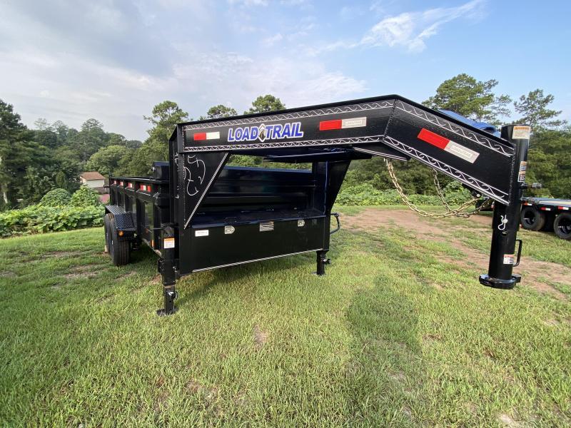 New 2021 Load Trail 7ft x 14ft 14k Tandem Axle Gooseneck Dump w/2ft