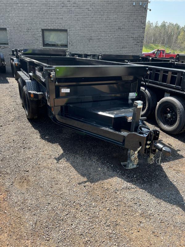 New 2022 Norstar/Iron Bull 5ft x 10ft 7k Tandem Axle Bumper Pull Dump w/1.5ft walls & Barn Door (Black) New 2022 Norstar/Iron Bull 5ft x 10ft 7k Tandem Axle Bumper Pull Dump w/1.5ft walls & Barn Door (Black)