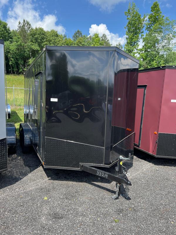 New 2022 Spartan 7ft x 14ft 7k Tandem Axle Bumper Pull Enclosed w/7ft walls & Full Width Ramp Door w/Spring Assist (Black w/BO) New 2022 Spartan 7ft x 14ft 7k Tandem Axle Bumper Pull Enclosed w/7ft walls & Full Width Ramp Door w/Spring Assist (Black w/BO)