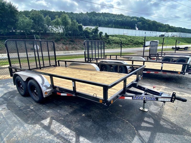New 2021 Load Trail 7ft x 14ft 7k Tandem Axle Bumper Pull Utility (Black) New 2021 Load Trail 7ft x 14ft 7k Tandem Axle Bumper Pull Utility (Black)