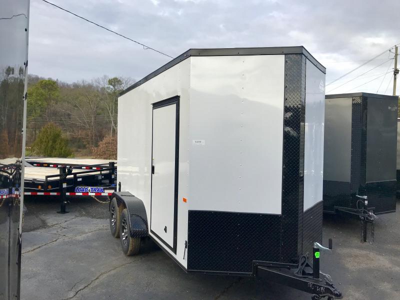 New 2021 Rock Solid 6ft x 12ft 7k Tandem Axle Bumper Pull Enclosed w