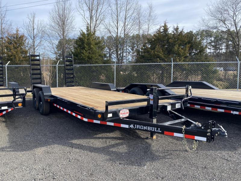 New 2021 Iron Bull 7ft x 22ft 14k Tandem Axle Bumper Pull Car/Equipment Hauler (Black) New 2021 Iron Bull 7ft x 22ft 14k Tandem Axle Bumper Pull Car/Equipment Hauler (Black)