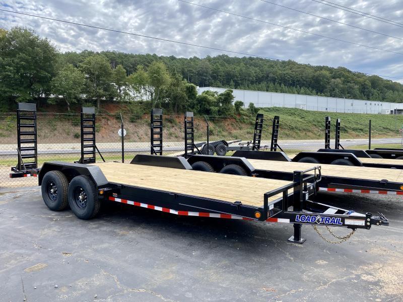 New 2021 Load Trail 7ft x 20ft 14k Tandem Axle Bumper Pull Car/Equipment Hauler (Black) New 2021 Load Trail 7ft x 20ft 14k Tandem Axle Bumper Pull Car/Equipment Hauler (Black)
