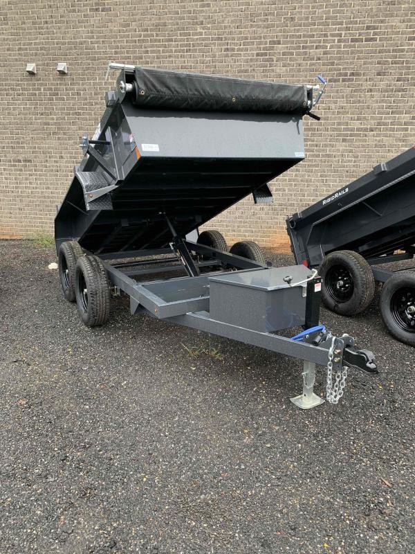 New 2021 Lamar 5ft x 10ft 7k Tandem Axle Bumper Pull Dump w/1.5ft walls (Lamar Gray) New 2021 Lamar 5ft x 10ft 7k Tandem Axle Bumper Pull Dump w/1.5ft walls (Lamar Gray)