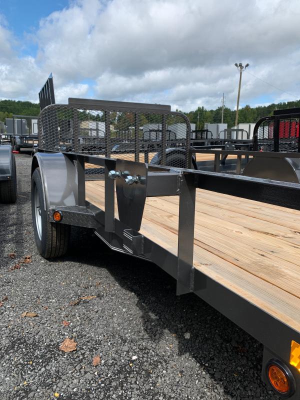 New 2021 East Texas 7ft x 12ft 3.5k Single Axle Bumper Pull Utility w/1ft walls (Charcoal) New 2021 East Texas 7ft x 12ft 3.5k Single Axle Bumper Pull Utility w/1ft walls (Charcoal)