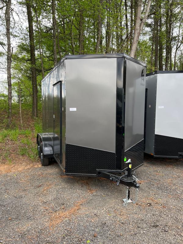 New 2022 Spartan 6ft x 12ft 7k Tandem Axle Bumper Pull Enclosed w/7ft walls & Ramp Door (Charcoal w/SBO) New 2022 Spartan 6ft x 12ft 7k Tandem Axle Bumper Pull Enclosed w/7ft walls & Ramp Door (Charcoal w/SBO)