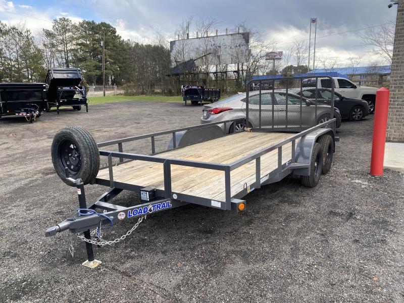 Used 2020 Load Trail 7ft x 16ft 7k Tandem Axle Bumper Pull Utility (Gray) Used 2020 Load Trail 7ft x 16ft 7k Tandem Axle Bumper Pull Utility (Gray)