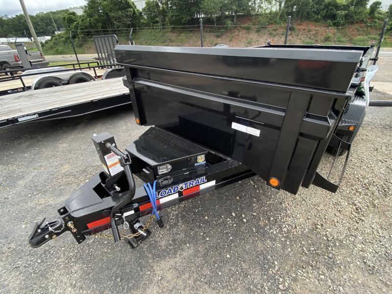 New 2021 Load Trail 7ft x 14ft 14k Tandem Axle Bumper Pull Dump w/2ft