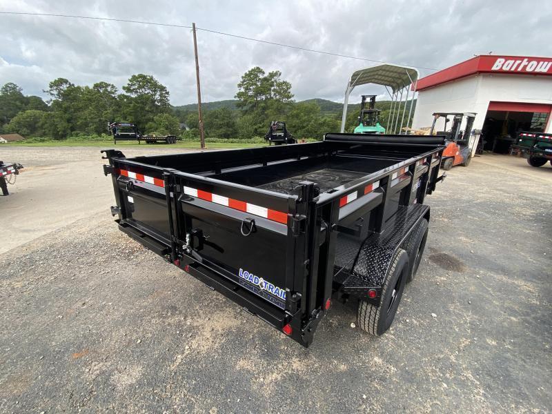 New 2021 Load Trail 7ft x 14ft 14k Tandem Axle Bumper Pull Dump w/2ft