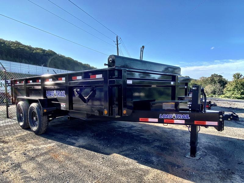 New 2021 Load Trail 7ft x 16ft 14k Tandem Axle Bumper Pull Dump (Black) New 2021 Load Trail 7ft x 16ft 14k Tandem Axle Bumper Pull Dump (Black)