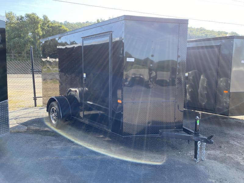 New 2021 Rock Solid 6ft x 12ft 3.5k Single Axle Bumper Pull Enclosed w/6ft walls (Black w/SBO) New 2021 Rock Solid 6ft x 12ft 3.5k Single Axle Bumper Pull Enclosed w/6ft walls (Black w/SBO)