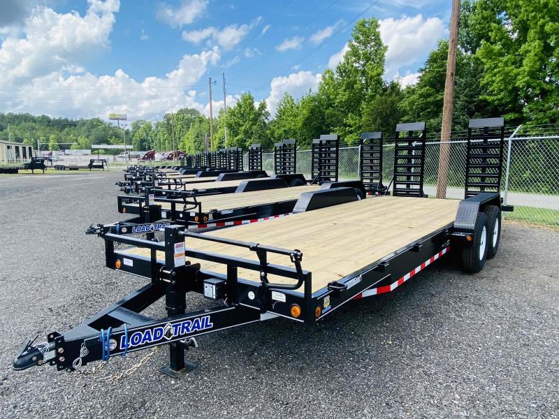 New 2021 Load Trail 7ft x 22ft 14k Tandem Axle Bumper Pull Car/Equipment Hauler (Black) New 2021 Load Trail 7ft x 22ft 14k Tandem Axle Bumper Pull Car/Equipment Hauler (Black)