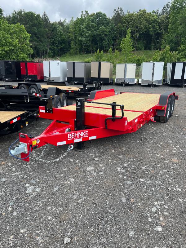 New 2022 Behnke 7ft x 20ft 14k Tandem Axle Bumper Pull Tilt Deck ...