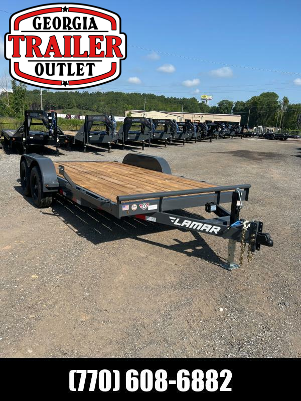 Car Hauler Trailer Lamar 7 X 16 10k Car Hauler Trailer Lamar 7 X 16 10k