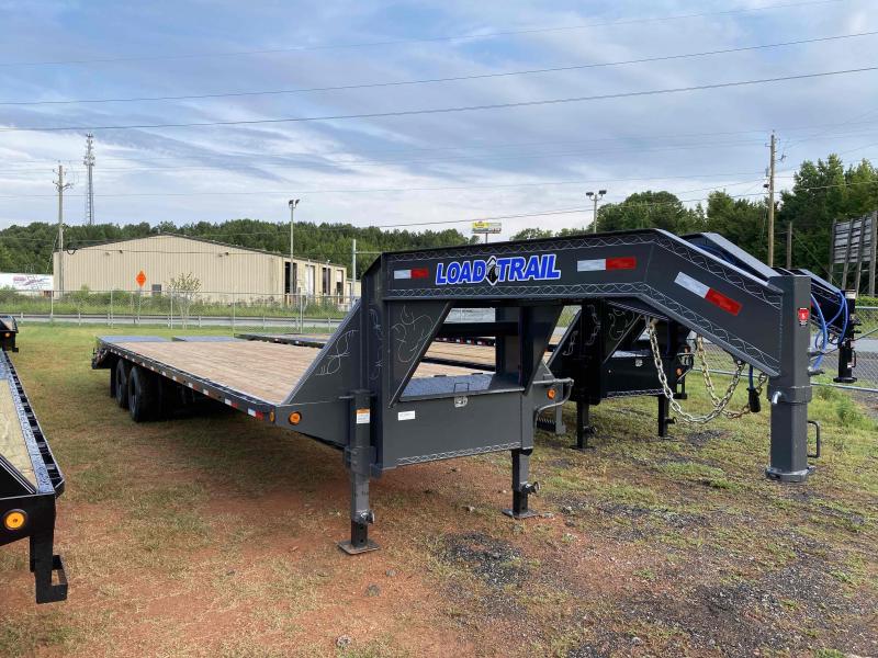 New 2022 Load Trail 8.5ft x 32ft 24k Tandem Axle Heavy-Duty Gooseneck Flatbed (Gray) New 2022 Load Trail 8.5ft x 32ft 24k Tandem Axle Heavy-Duty Gooseneck Flatbed (Gray)