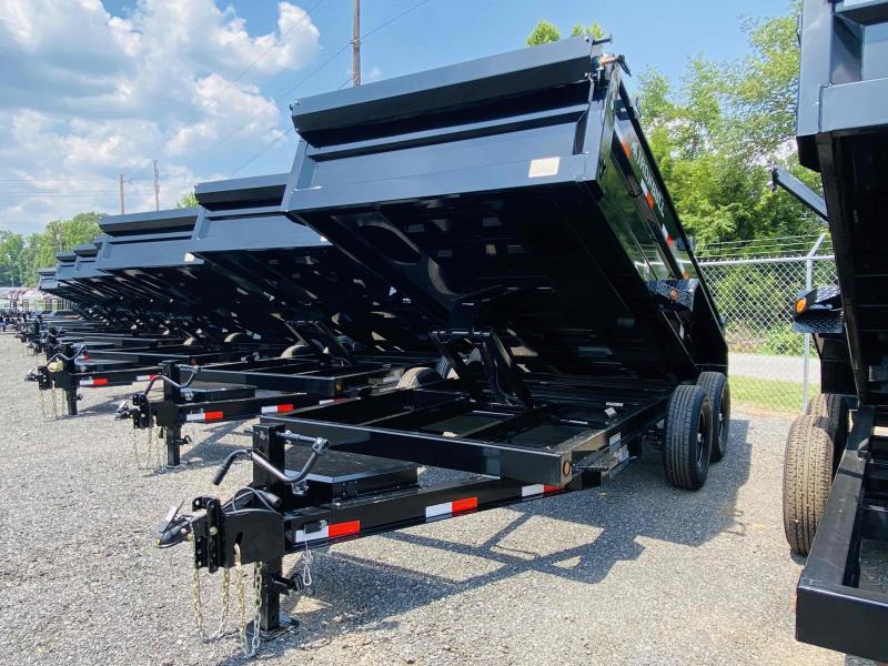 New 2021 Iron Bull 7ft x 14ft 14k Tandem Axle Bumper Pull Dump w/2ft walls (Black) New 2021 Iron Bull 7ft x 14ft 14k Tandem Axle Bumper Pull Dump w/2ft walls (Black)