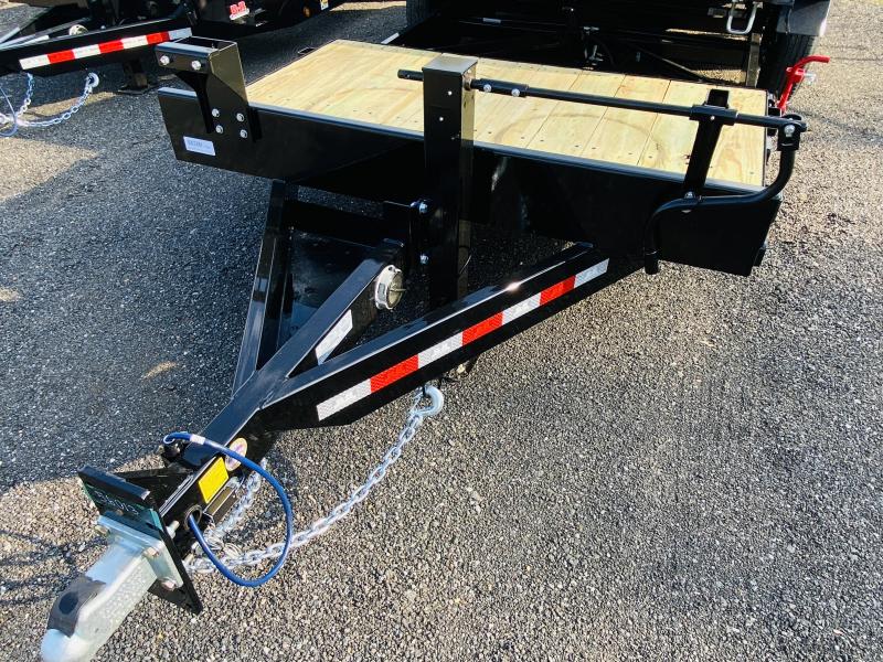 New 2021 Behnke 7ft x 20ft 14k Tandem Axle Heavy Duty Bumper Pull Tilt