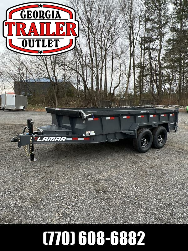 Dump Trailer Lamar 7 X 14 14k