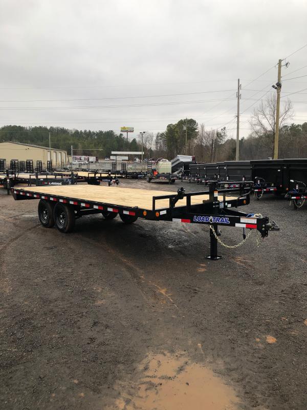 New 2022 Load Trail 8.5ft x 20ft 14k Tandem Axle Bumper Pull Flatbed (Black) New 2022 Load Trail 8.5ft x 20ft 14k Tandem Axle Bumper Pull Flatbed (Black)