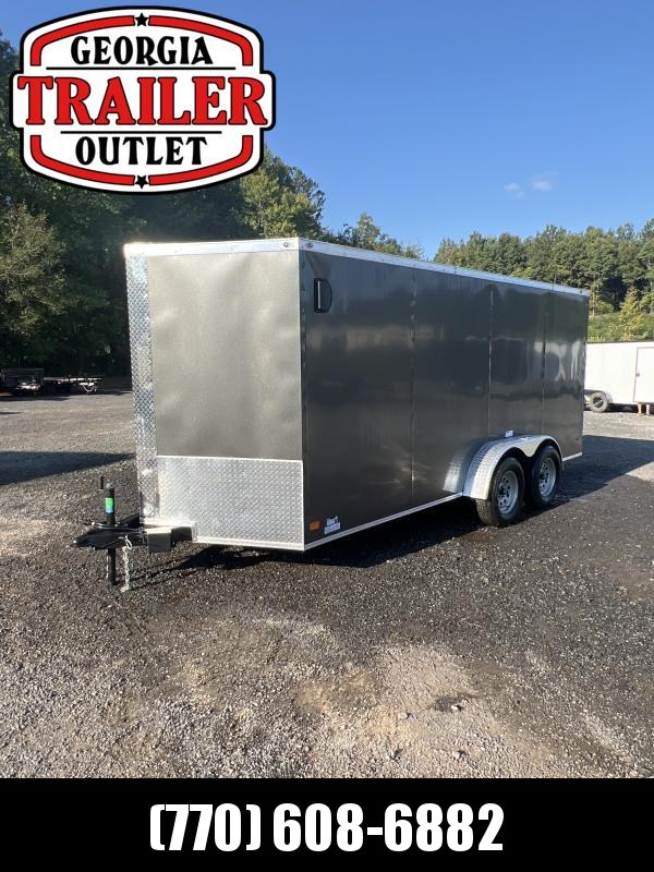 Enclosed Cargo Trailer Nationcraft 7 X 16 7k Enclosed Cargo Trailer Nationcraft 7 X 16 7k