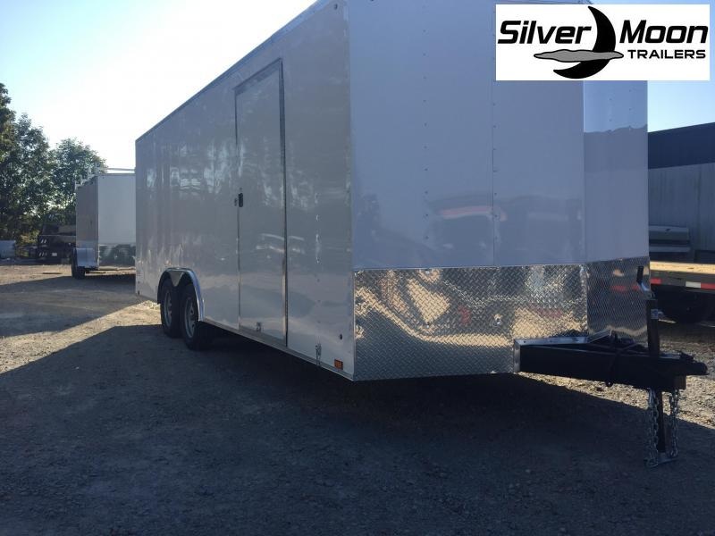2020 Pace American JT8.5X20TE2 Enclosed Cargo Trailer For Sale Silver