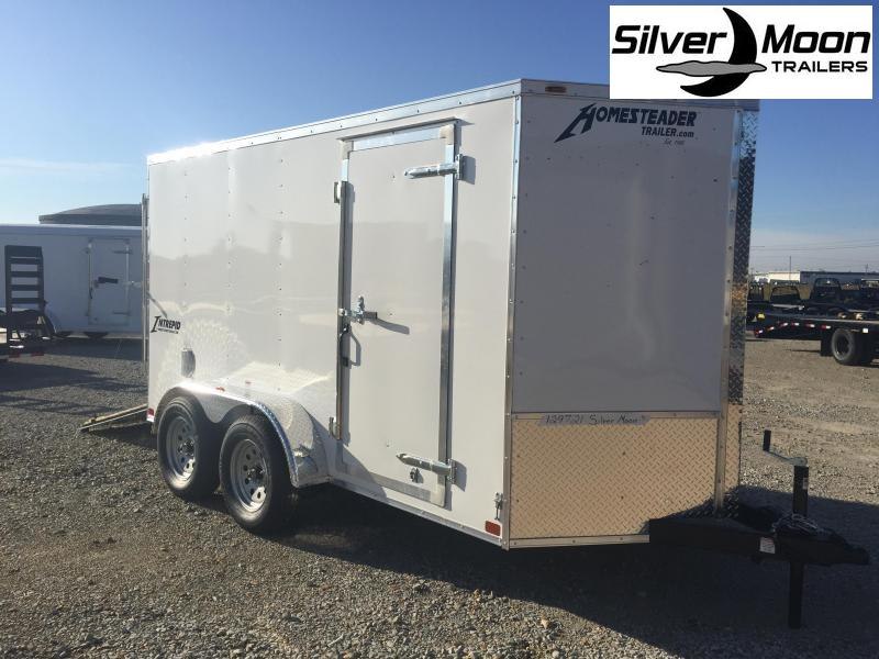2021 Homesteader 6x12 Tandem Cargo Trailer For Sale Silver Moon