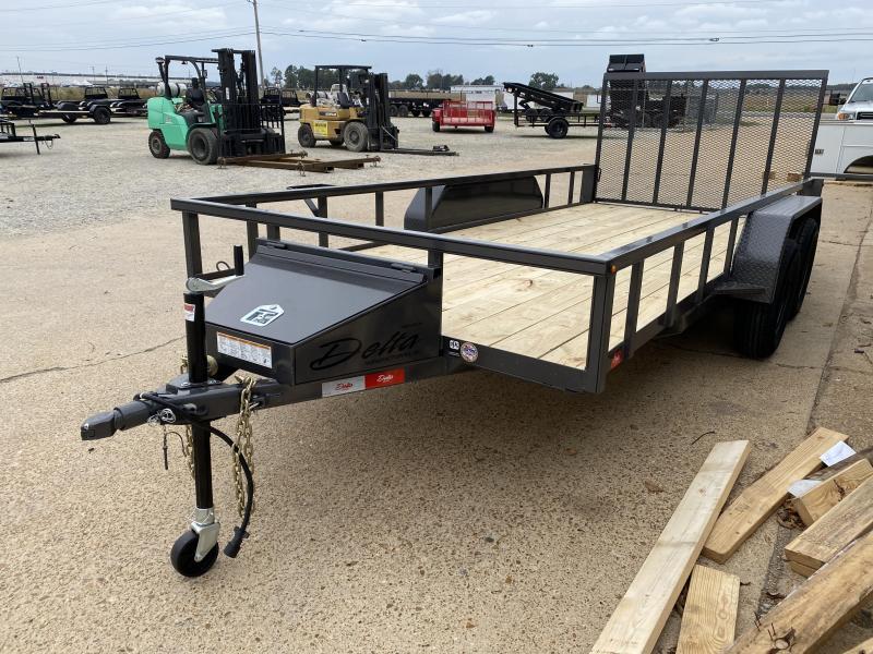 2021 Delta Manufacturing 235U-16 82"x16' Utility Trailer 2021 Delta Manufacturing 235U-16 82"x16' Utility Trailer