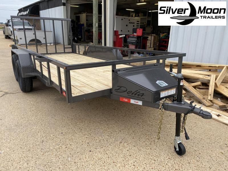 2021 Delta Manufacturing 235U-16 82"x16' Utility Trailer 2021 Delta Manufacturing 235U-16 82"x16' Utility Trailer