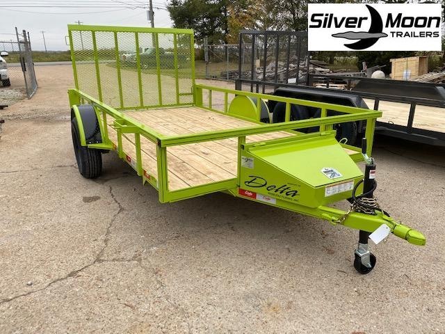 New 2021 Delta Manufacturing 135U 76"x12' Green ATV Trailer New 2021 Delta Manufacturing 135U 76"x12' Green ATV Trailer