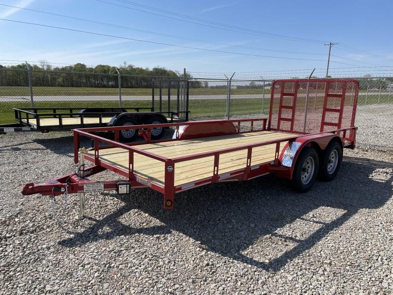 7x16 Tandem Axle Utility w/ Rear Gate 7x16 Tandem Axle Utility w/ Rear Gate