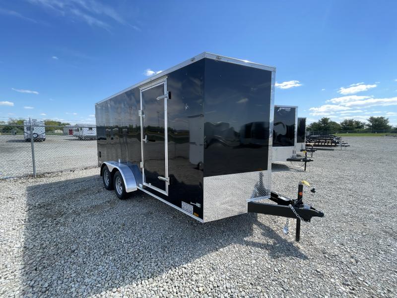 Continental Cargo Trailers 7X16 Enclosed Trailer W/ Ramp Door Continental Cargo Trailers 7X16 Enclosed Trailer W/ Ramp Door