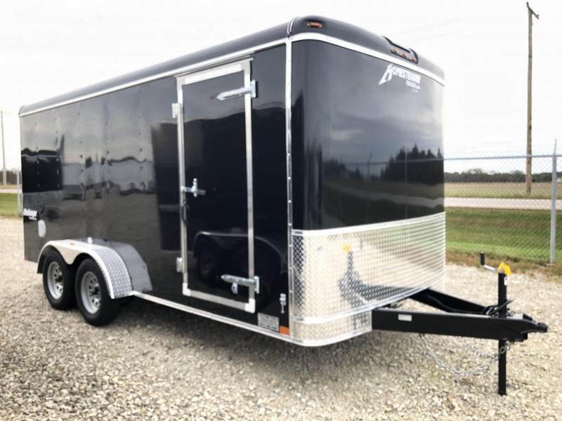 Homesteader Trailers 7x16 Enclosed Trailer w/ Rear Double Doors Homesteader Trailers 7x16 Enclosed Trailer w/ Rear Double Doors