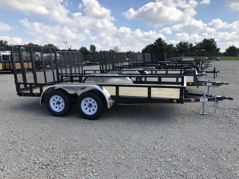 PJ Trailers 6' x 14' Utility Trailer w/ Gate PJ Trailers 6' x 14' Utility Trailer w/ Gate