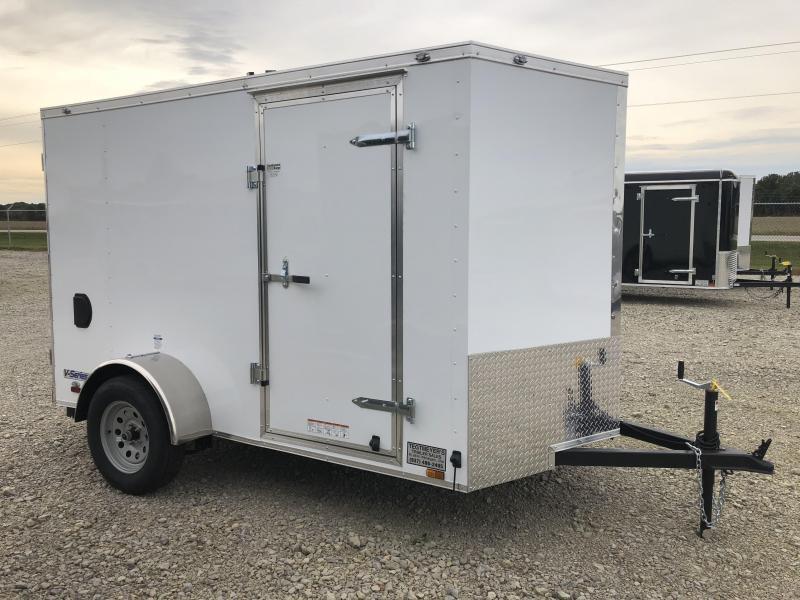 Continental Cargo 6X10 Enclosed Trailers W/ Ramp Door - LED - Dome Light Continental Cargo 6X10 Enclosed Trailers W/ Ramp Door - LED - Dome Light