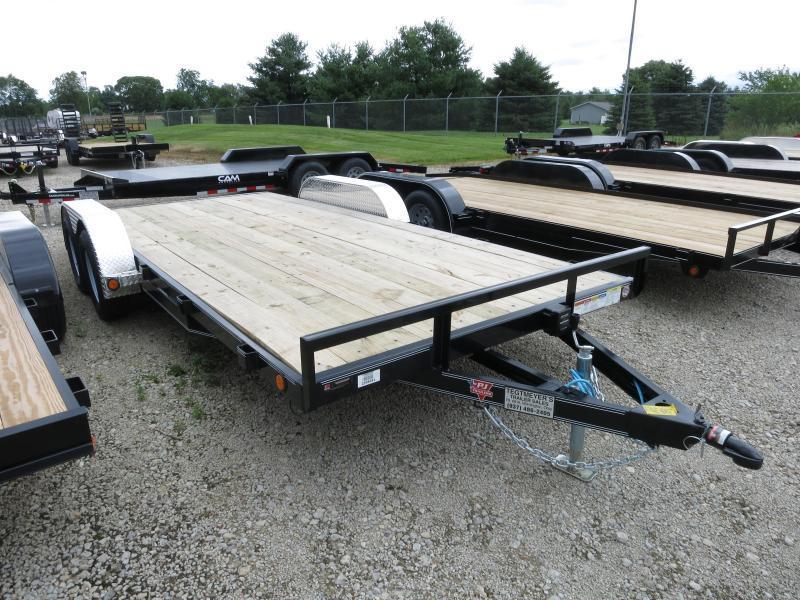 PJ Trailers 18' Car Trailer w/ Ramps PJ Trailers 18' Car Trailer w/ Ramps