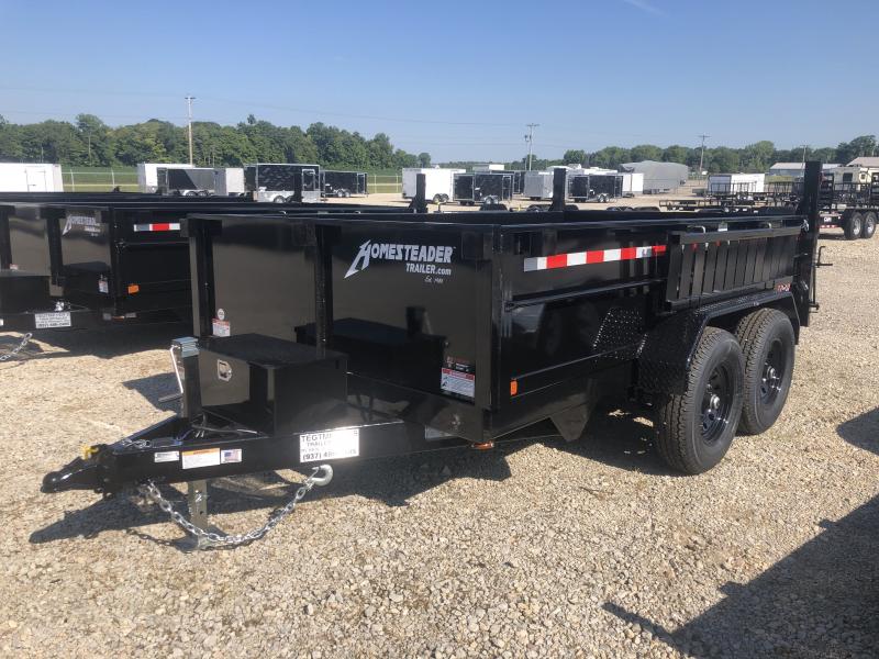 Homesteader Trailers - 7x12 Dump Trailer Homesteader Trailers - 7x12 Dump Trailer