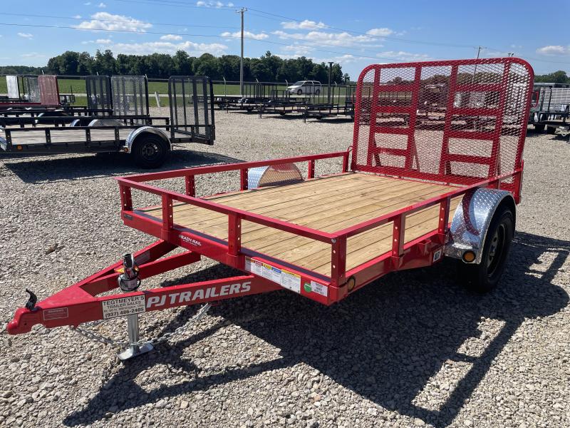 PJ Trailers 6x10 Utility Trailers w/ Gate - Single Axle 2995 GVW PJ Trailers 6x10 Utility Trailers w/ Gate - Single Axle 2995 GVW