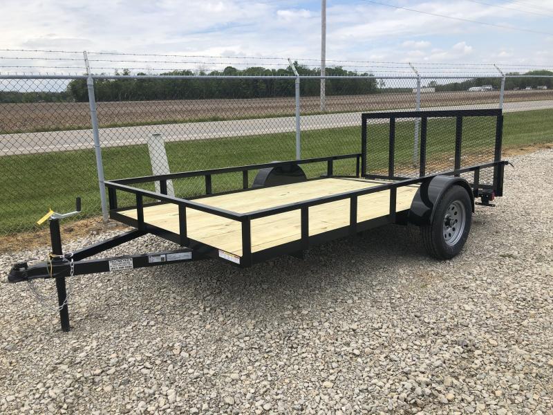 Lone Wolf Trailers 7x12 Utility Trailer w/ Rear Gate Lone Wolf Trailers 7x12 Utility Trailer w/ Rear Gate
