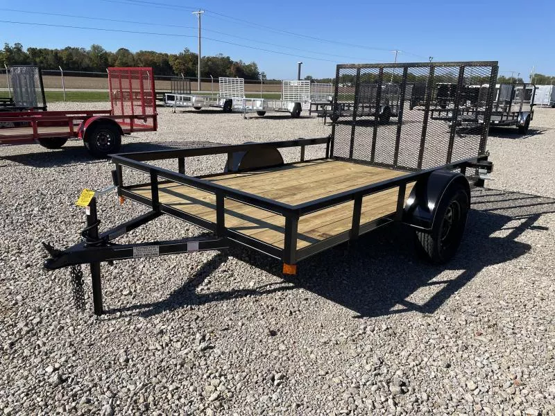 6x10 Utility Trailer Single Axle w/ Rear Gate 