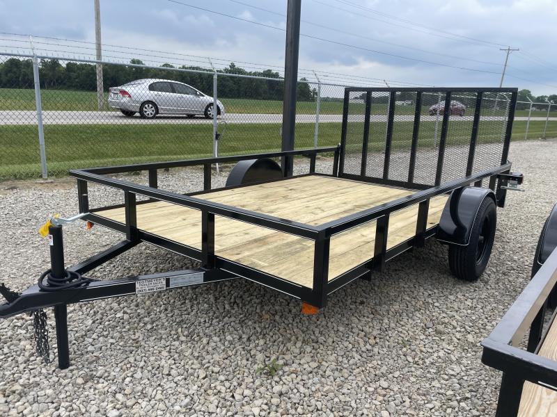 P&T Trailers 6x12 Utility Trailer w/ Rear Gate PJ Trailers in OH