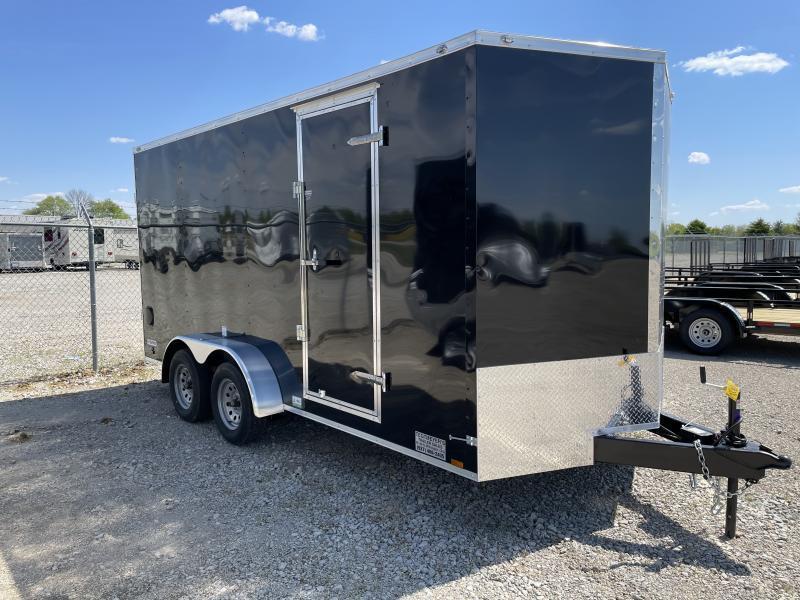 Continental Cargo Trailers 7X16 Enclosed Trailer W/ Ramp Door Continental Cargo Trailers 7X16 Enclosed Trailer W/ Ramp Door