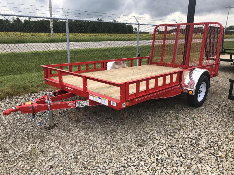 PJ Trailers 7x12 Utility Trailers w/ Gate PJ Trailers 7x12 Utility Trailers w/ Gate