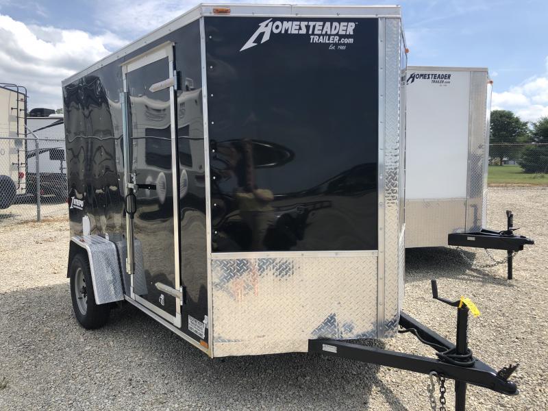 Used Homesteader Trailers 6x10 Enclosed Trailer w/ Ramp Door - D Rings - Side Wall Vents Used Homesteader Trailers 6x10 Enclosed Trailer w/ Ramp Door - D Rings - Side Wall Vents