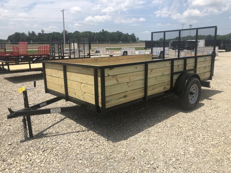 6x14 Utility Trailer High Sides & Gate 6x14 Utility Trailer High Sides & Gate