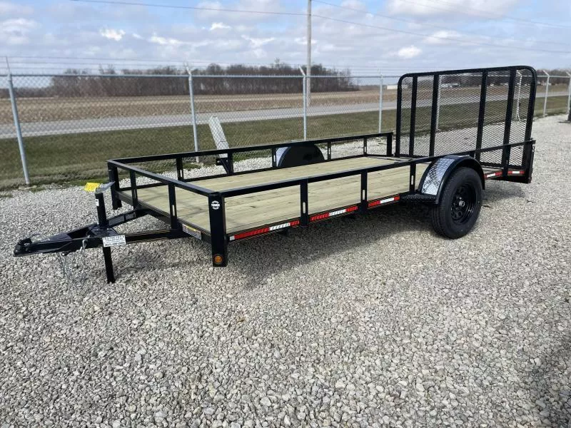 7x14 Utility Trailer w/ Rear Gate