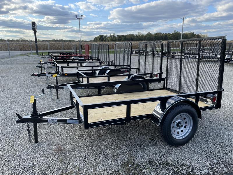 P&T Trailers 5x8 Single Axle Utility w/ Rear Gate PJ Trailers in OH