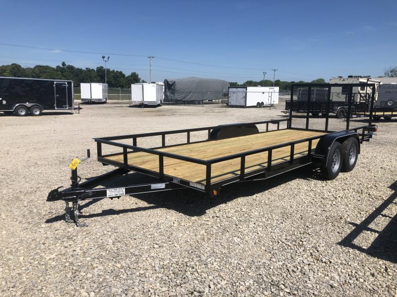 Lone Wolf Trailers 7x20 Tandem Axle Utility w/ Rear Gate Lone Wolf Trailers 7x20 Tandem Axle Utility w/ Rear Gate
