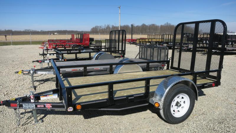 PJ Trailers 5 x 10 Utility Trailer w/ Gate PJ Trailers 5 x 10 Utility Trailer w/ Gate